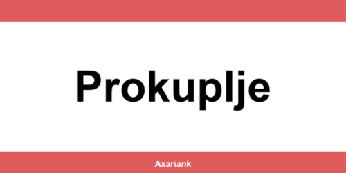 UniCredit bankomat i kontakt Prokuplje