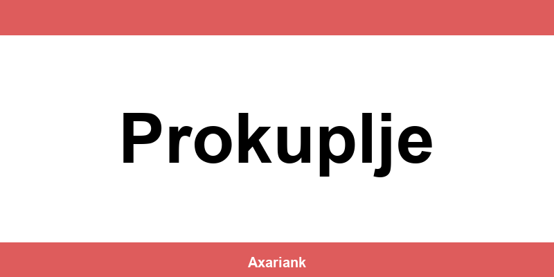 UniCredit bankomat i kontakt Prokuplje