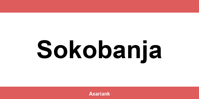 UniCredit bankomat i kontakt Sokobanja